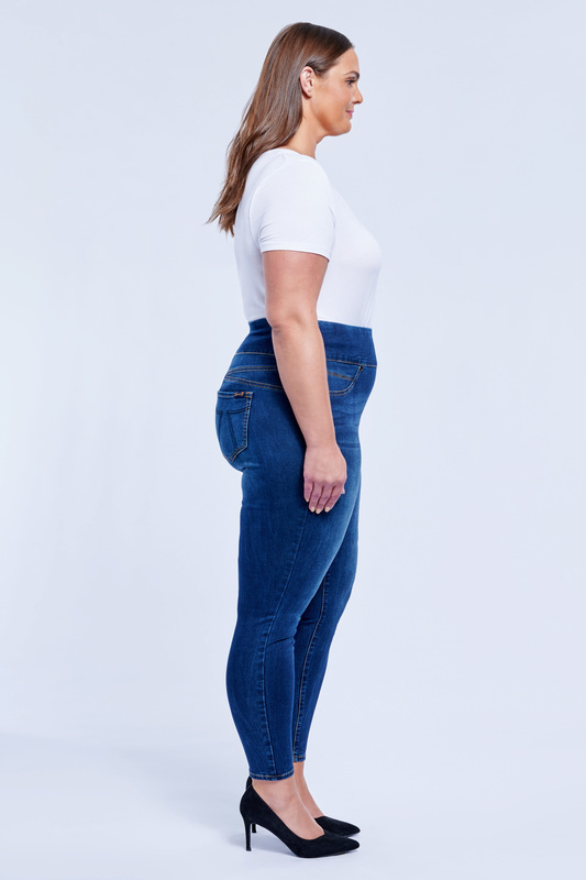 High Rise Pintuck Wide Leg Jean at Seven7 Jeans