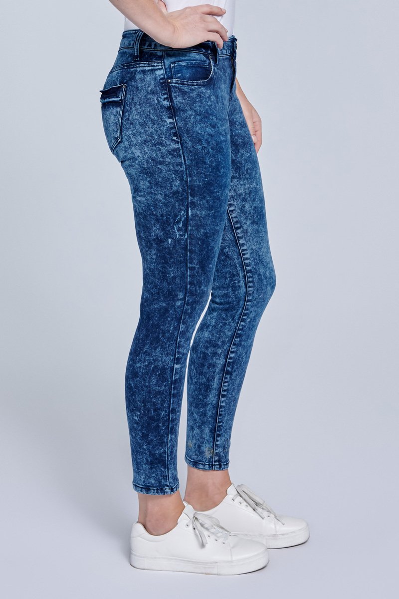 Juniors' London Acid Wash Jean at 